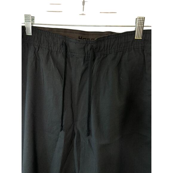 Hang Ten Walkshorts Dark Gray Houndstooth 11" Shorts Men's Size XL - Picture 2 of 5